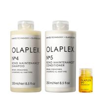Kit Olaplex de Lavagem e Brilho para Cabelos - Shampoo e Condicionador