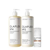 Kit Olaplex No. 4 No. 5 No. 6 Bond Smoother Salon Leave-in (3 produtos)