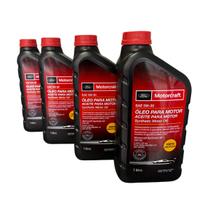 Kit óleo 100% sintético motorcraft 5w30 da linha leve ford flex