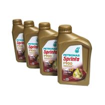 Kit Óleo 10W40 Moto Sintético API SN JASO MA2 Petronas Sprinta F900 4 Litros