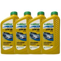 Kit ÓLeo 15W40 SN Lubrax semisintético - 4 litros