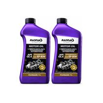 Kit Óleo Cambio Sae Ep 80w Api Gl4 Mineral 2 Litros