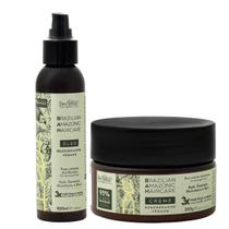 Kit Óleo Capilar BAH e Creme Regenador Vegano - De Sírius