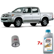 Kit Óleo Castrol 15w40 Toyota Hilux 3.0 2009 A 2012