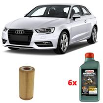 Kit Óleo Castrol 5w30 Audi A3 1.8 Tfsi 2013 A 2015 Kit Óleo Castrol 5w30 Audi A3 1.8 Tfsi 2013 A 2015