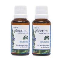 Kit Óleo De Alecrim Pronto Para Pele E Cabelo WNF 30ml 2uni