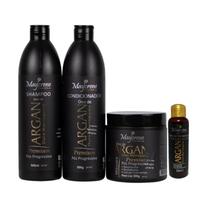 Kit Óleo De Argan Premium 500ml + Óleo Umectante De Argan Maycrene