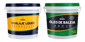 Kit Óleo De Baleia Vbrasil 3,2 L Veda Laje Liquido 3,2 L Kit Óleo De Baleia Vbrasil 3,2 L Veda Laje Liquido 3,2 L