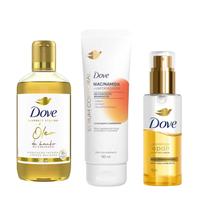 Kit Óleo de Banho + Loção Niacinamida + Óleo Bond - Dove