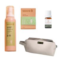 Kit Óleo de Capim-Limão, Sabonete Vegetal e Óleo Essencial Kit Óleo de Capim-Limão, Sabonete Vegetal e Óleo Essencial