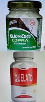Kit Óleo de Coco 200 ml + Magnésio de Quelato 60 cápsula