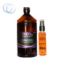 Kit oleo de girassol 1000ml + rosa mosqueta 60ml