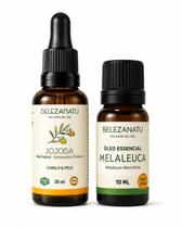 Kit Óleo de Jojoba e Melaleuca BelezaNatu Kit Óleo de Jojoba e Melaleuca BelezaNatu
