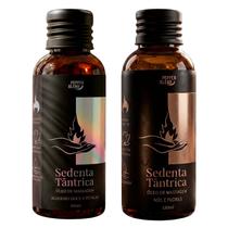 Kit Óleo de Massagem Corporal Tântrico Mel e Flores Algodão Doce e Pétalas 120ml 2 Produtos Kit Óleo de Massagem Corporal Tântrico Mel e Flores Algodão Doce e Pétalas 120ml 2 Produtos