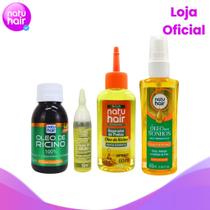Kit Óleo de Rícino - Óleo Vegetal + Óleo dos Sonhos + Reparador de pontas + Ampola de Tratamento Kit Óleo de Rícino - Óleo Vegetal + Óleo dos Sonhos + Reparador de pontas + Ampola de Tratamento