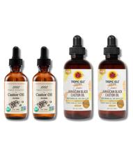 Kit Óleo de Rícino Tropic Isle Living 60ml & 118ml
