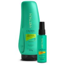 Kit Oleo e Finalizador Ondas e Cachos Aneethun Cachos System