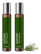 Kit Óleo Essencial Alecrim + Roll On 10Ml - Puro E Natural