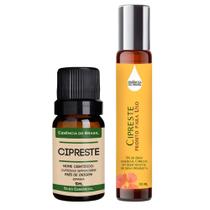 Kit Óleo Essencial Cipreste + Pronto P/ Uso Roll On 10ml