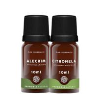 Kit Óleo essencial de Alecrim 10ml + Óleo essencial Citronela 10ml Kit Óleo essencial de Alecrim 10ml + Óleo essencial Citronela 10ml