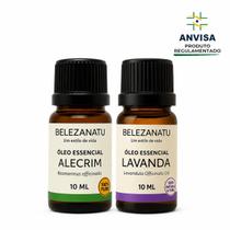 Kit Óleo Essencial de Alecrim e Lavanda 10ml cada BelezaNatu Kit Óleo Essencial de Alecrim e Lavanda 10ml cada BelezaNatu