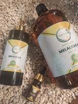 Kit Óleo essencial, Hidrolato de Melaleuca Alternifolia e refil de 1 litro