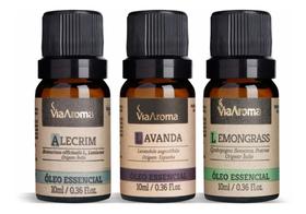 Kit Óleo Essencial Lavanda 100% Natural Via Aroma 10ml Menta Piperita Eucaliptus Laranja Doce Kit Óleo Essencial Lavanda 100% Natural Via Aroma 10ml Menta Piperita Eucaliptus Laranja Doce