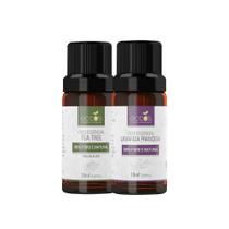 Kit Óleo Essencial - Lavanda Francesa + Tea Tree - Eccos