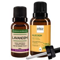 Kit Óleo Essencial Lavandim 20ml + Óleo Vegetal Alecrim 30ml