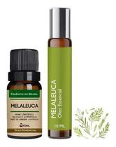 Kit Óleo Essencial Melaleuca + Roll On 10Ml - Puro E Natural