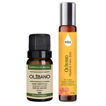 Kit Óleo Essencial Olíbano + Pronto P/ Uso Roll On 10ml