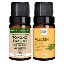 Kit Óleo Essencial Tomilho + Alecrim 10ml - Natural