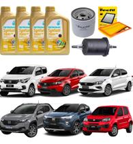 Kit Oleo Filtro Oleo Ar Combus Strada Mobi Argo Pulse Cronos