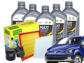 Kit Óleo Filtros Fox 1.6 16v MSI 2015 2016 2017 2018 2019 VOLKSWAGEN MANN