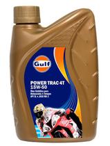 Kit oleo gulf power trac 4t 15w50 sl sintetico 3lt
