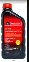 Kit Óleo lubrificante Motorcraft 5W30 100% sintético (4L)