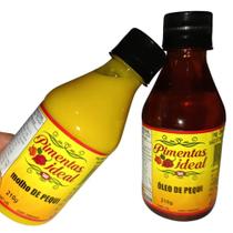 Kit Óleo + Molho De Pequi Puro Do Cerrado 200ml