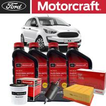 Kit Óleo Motorcraft 5w20 Ford Ka 1.5 Dragon 2018 2019 2020 2021 Original Ford