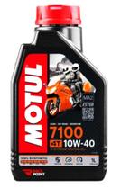 Kit Óleo Motul Sintético 7100 10w40 Com 4 Litros de Óleo