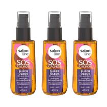 Kit Óleo Nutrição Extraordinária Salon Line Sos Cachos 42ml C/3