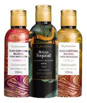 Kit Óleo para Massagem Corporal Beijável