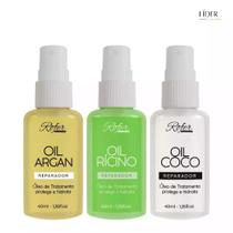 Kit Óleo Reparador de Pontas 40ml Rofer Profissional