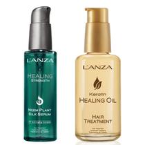Kit Oleo Reparador Keratin Healing Oil + Neem Plant Lanza Kit Oleo Reparador Keratin Healing Oil + Neem Plant Lanza