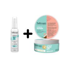 Kit Oleo Reparador + Máscara Capilar Nutrição 300g Nohraan Kit Oleo Reparador + Máscara Capilar Nutrição 300g Nohraan