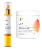 Kit Óleo Sérum Tom Uniforme 150ml + Hidratante Sérum Intensivo 15% Niacinamida 450g - Dove