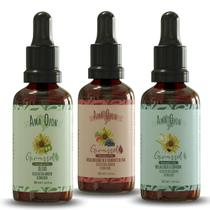 Kit Óleos De Ozônio Oliva Melaleuca E Rosa Mosqueta 3X30Ml