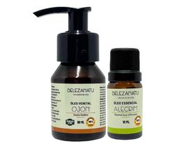 Kit óleos essênciais belezanatu ojon alecrim