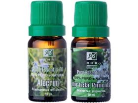 Kit Óleos Essenciais De Alecrim E Hortelã Pimenta 10Ml - Rhr