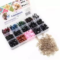 Kit Olho e Nariz De Pelucia e Amigurumi Varias Medidas - Lanmax Kit Olho e Nariz De Pelucia e Amigurumi Varias Medidas - Lanmax