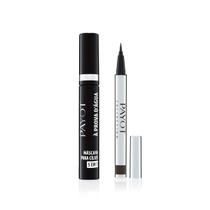 Kit Olhos - Máscara de Cílios A Prova D'água + Caneta Delineadora Marrom Payot